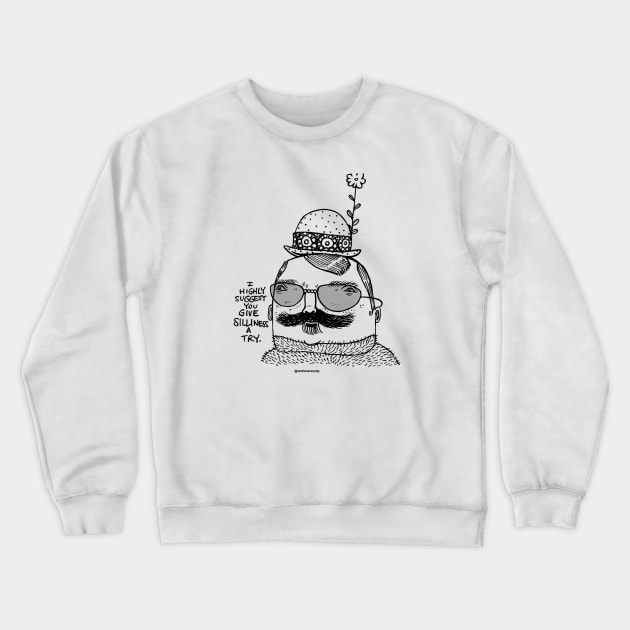 Silliness Crewneck Sweatshirt by New Face Every Day